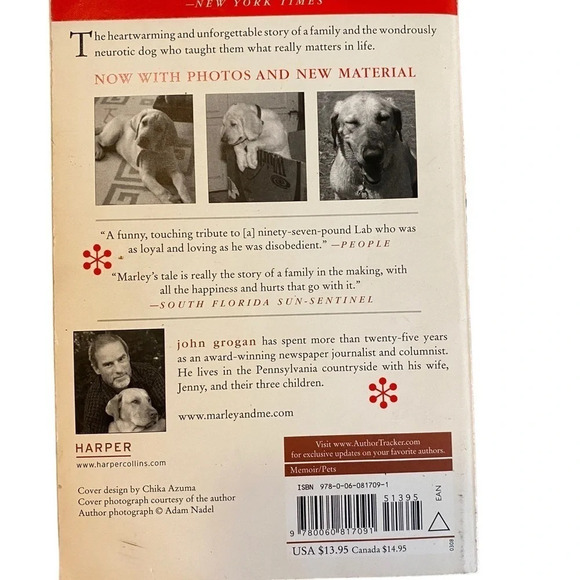 marley and me paper back novel by john grogan - Picture 2 of 4